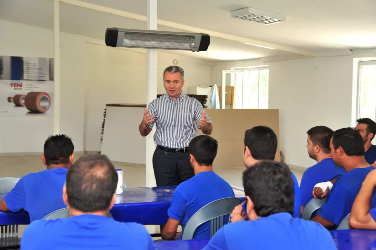 Başkan Uzun, Asteks Çalışanlarıyla Buluştu