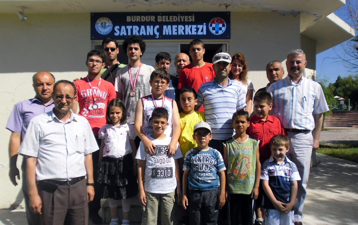 Burdur Satranç Turnuva Sezonu Sona Erdi