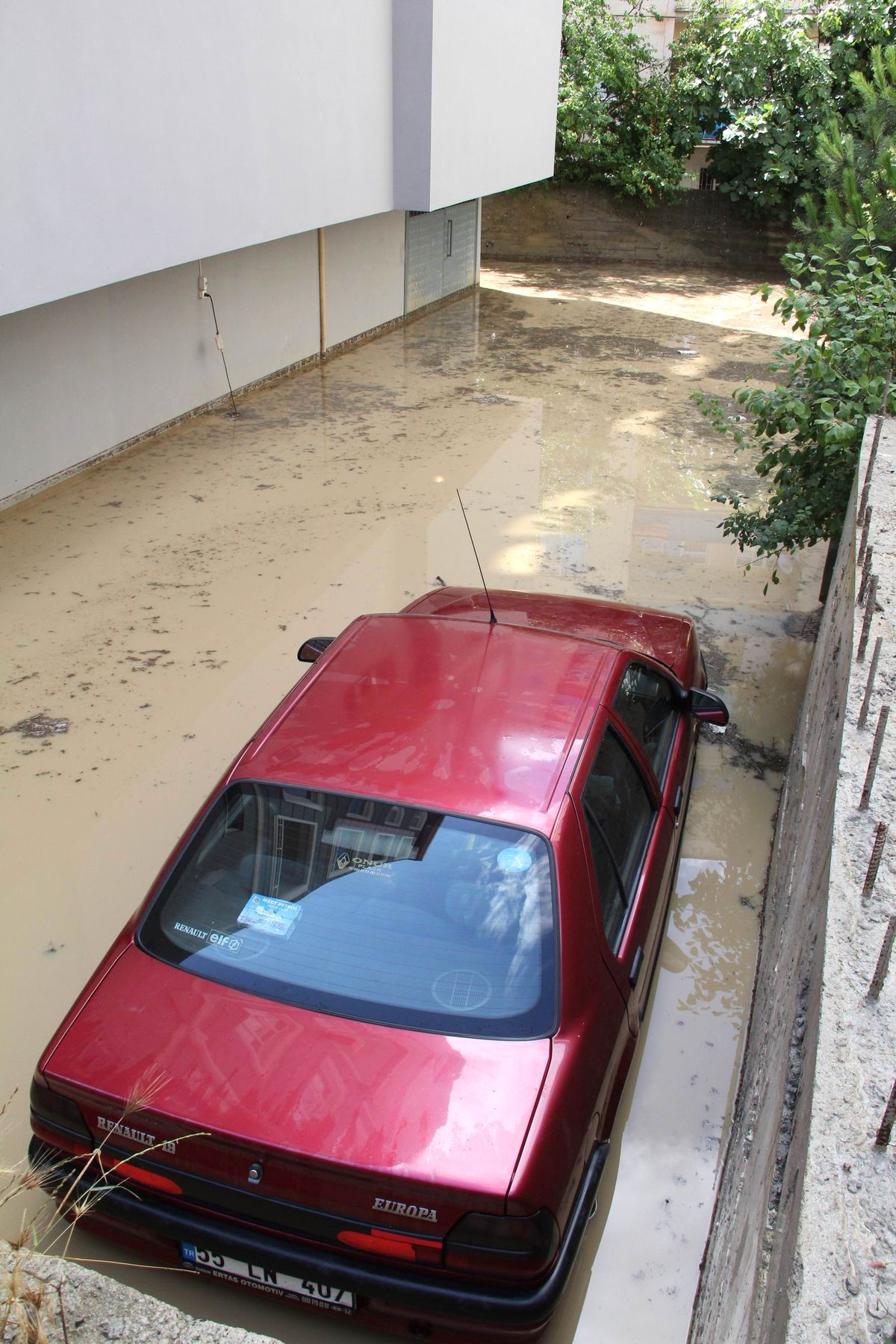 Samsun-Ankara Karayolu Sular Altında Kaldı