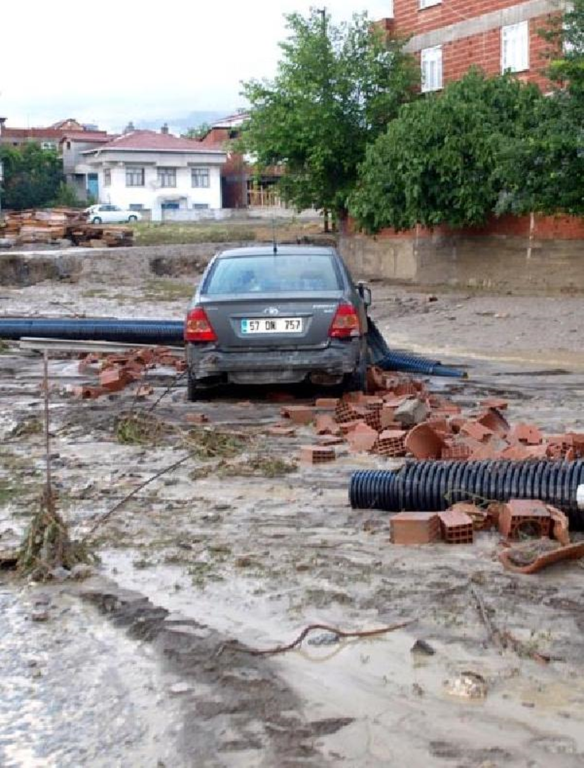Sinop\'u Sel Vurdu, Samsun-Sinop Karayolu Kapandı (3)