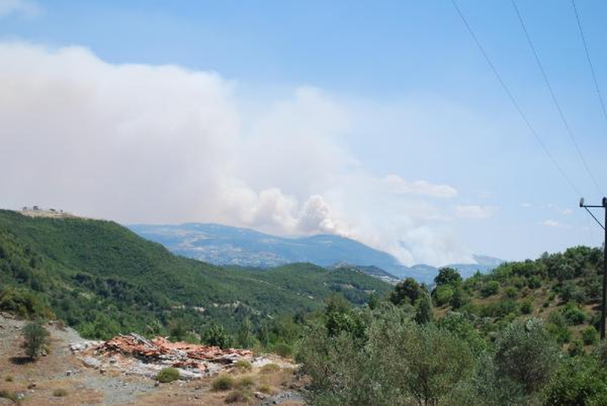 Suriye Sınırındaki Yangın 3 Gündür Devam Ediyor