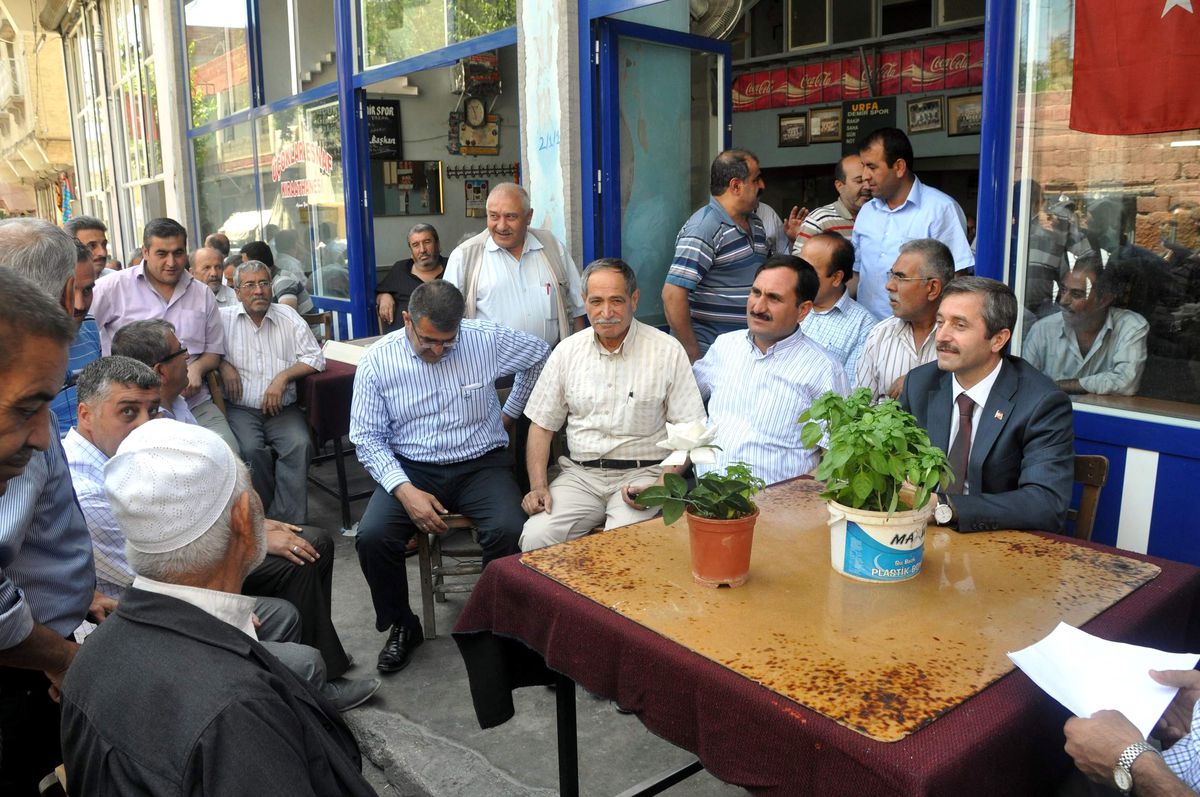 Başkan Tahmazoğlu, Esnaf ve Vatandaşlarla İç İçe