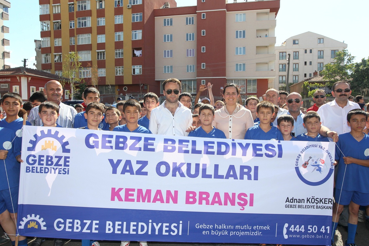 Gebze\'de Yaz Spor Okullarına Eğlenceli Açılış