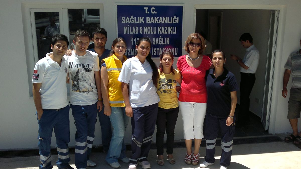Kazıklı\'da 112 İstasyonu Hizmete Girdi
