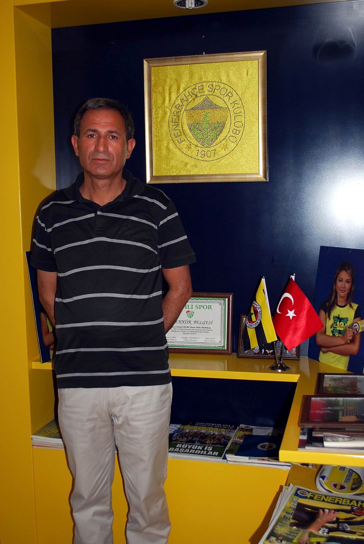 Salihli Fenerbahçeliler Derneği\'nde Aziz Yıldırım Coşkusu