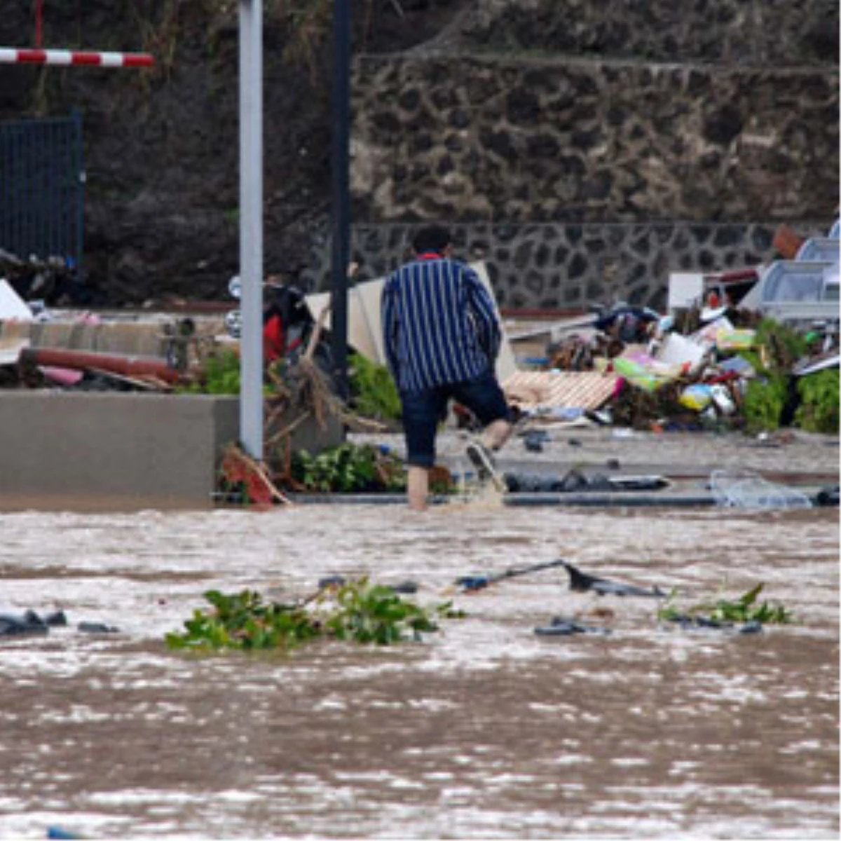 Samsun\'daki Sel Felaketi