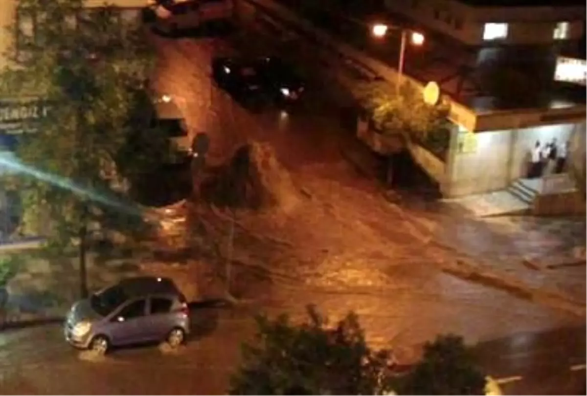 Samsun\'daki Şiddetli Fırtına