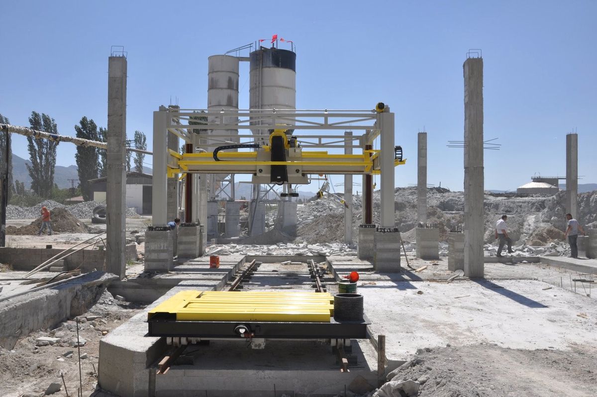 Taş Kesme Fabrikası Ek Tesisinde Sona Doğru