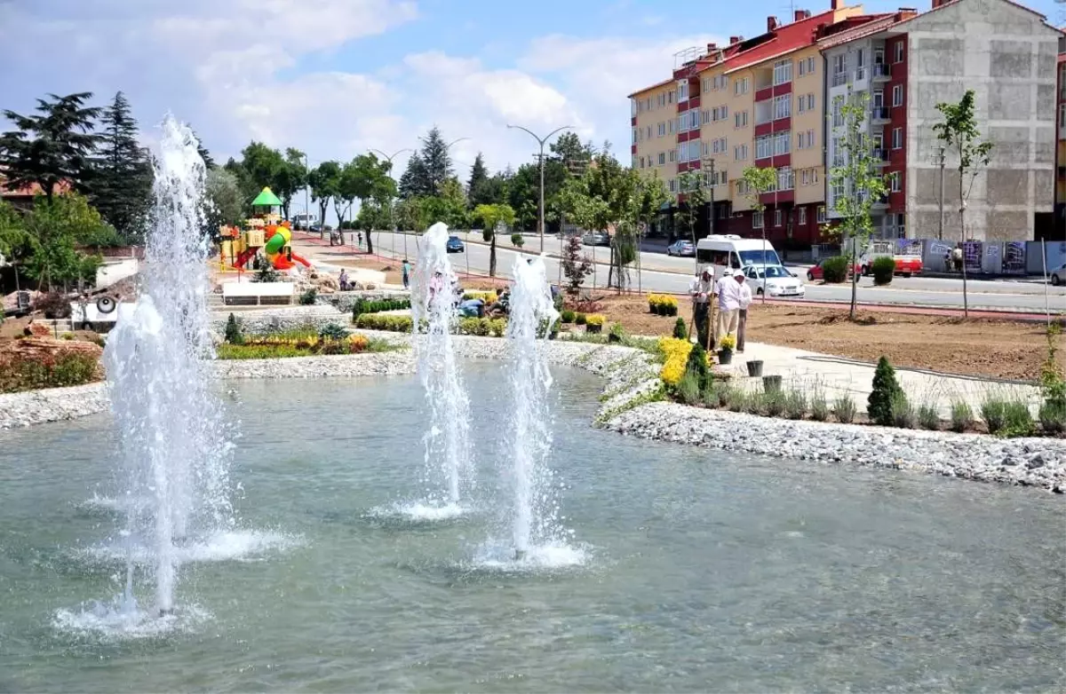 Tepebaşından Taş Havuzlu Park
