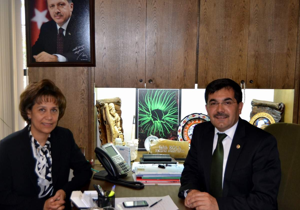 Türkiye Slovenya Elçisi Kaleli\'den Milletvekili Koca\'ya Ziyaret