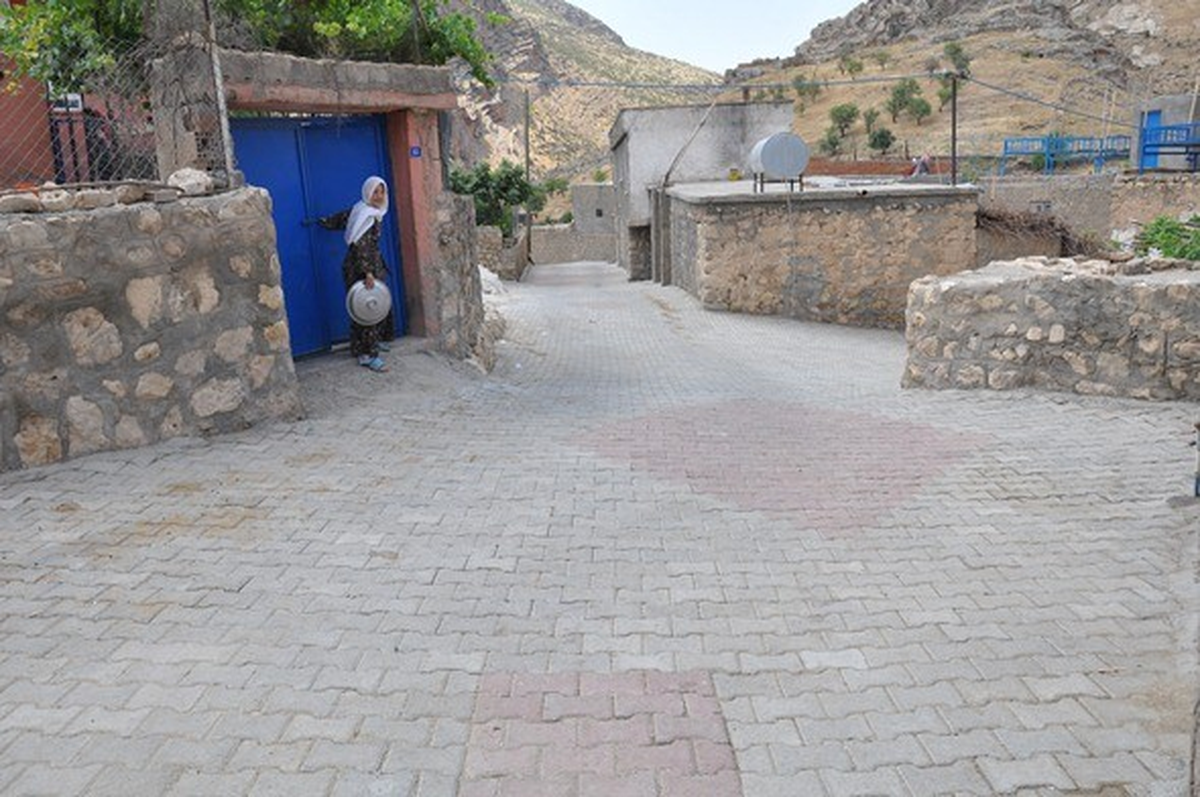 Üçyol Köyü Kilitli Parke Taşı İşi Bitti