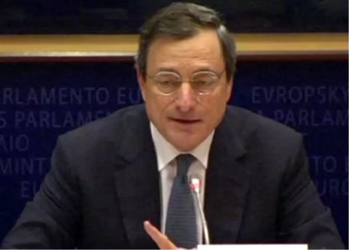 Draghi\'den Gevşeme Sinyali