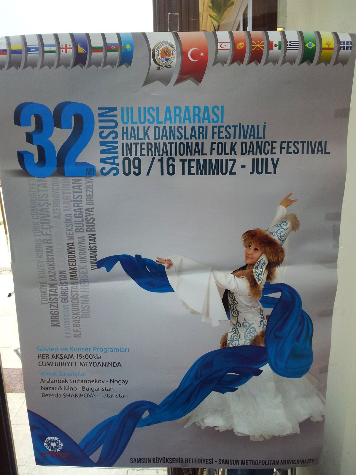 "Halk Dansları Festivali" İptal Edildi