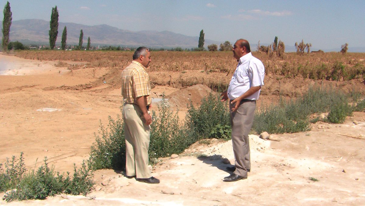Jeotermal Alanda Kule Çalışmaları Başladı