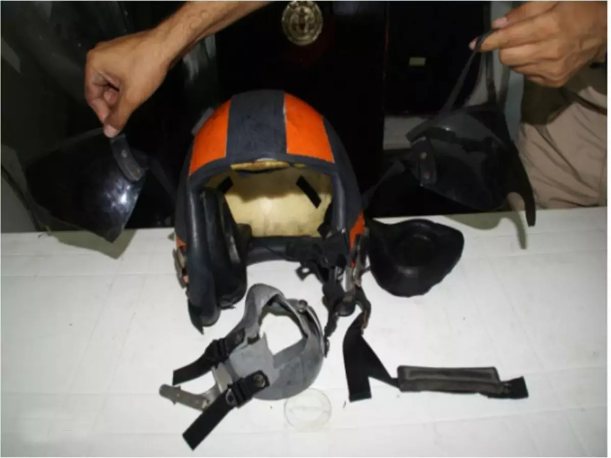 Vurulan Uçağın Enkazından İlk Görüntüler