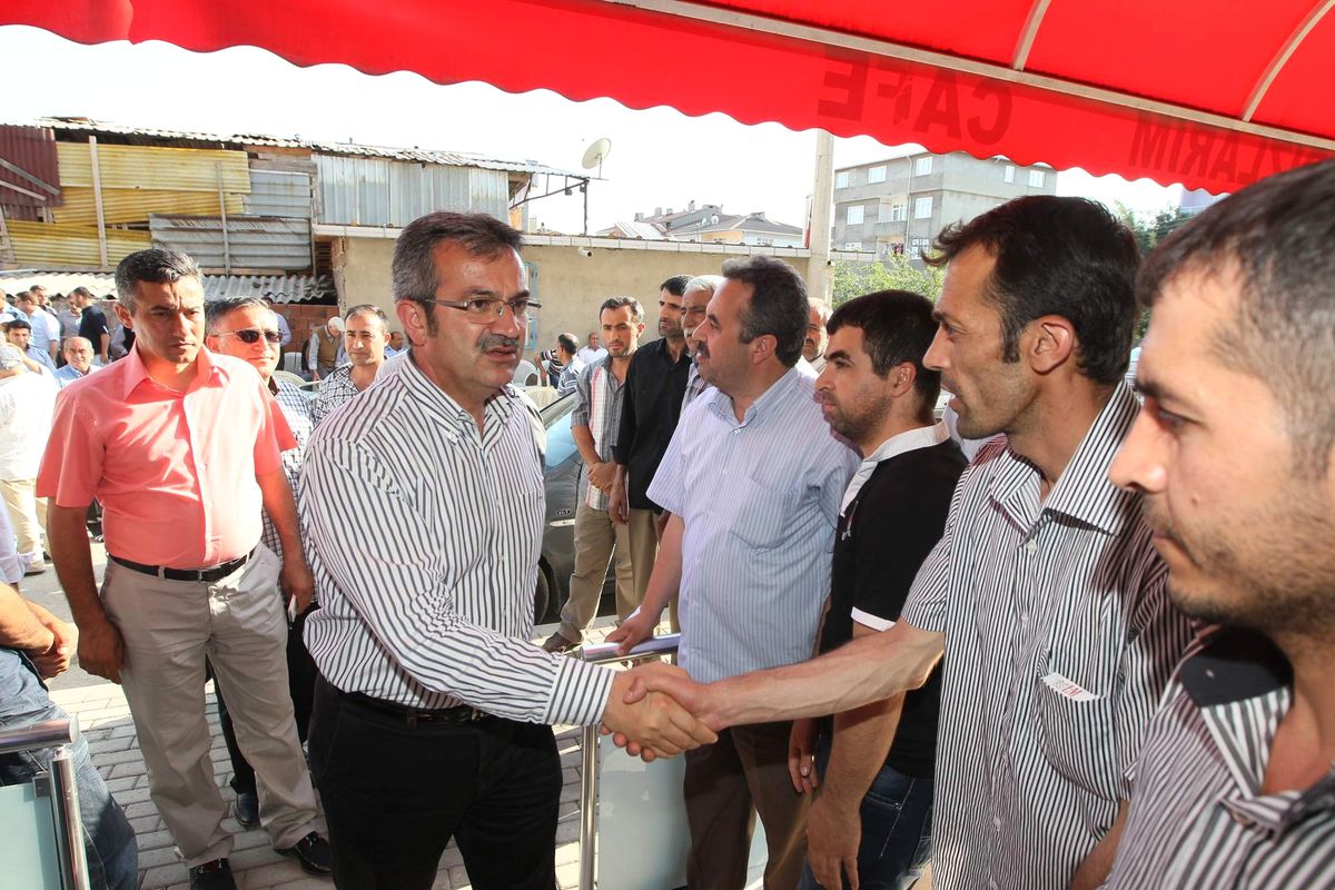 Köşker\'den Taziye Ziyareti