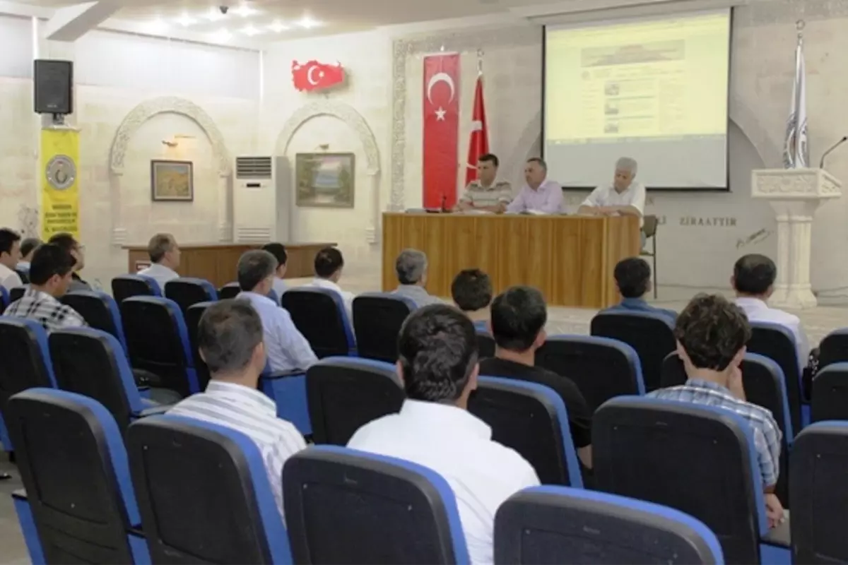 Mardin Tarım İl Müdürlüğü Bilgi Alışveriş Toplantısı