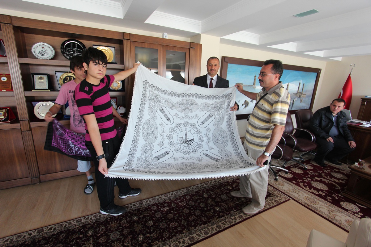 Tokat Yetiştirme Yurdu Öğrencilerinden Büyükşehir Belediyesi\'ne Ziyaret…