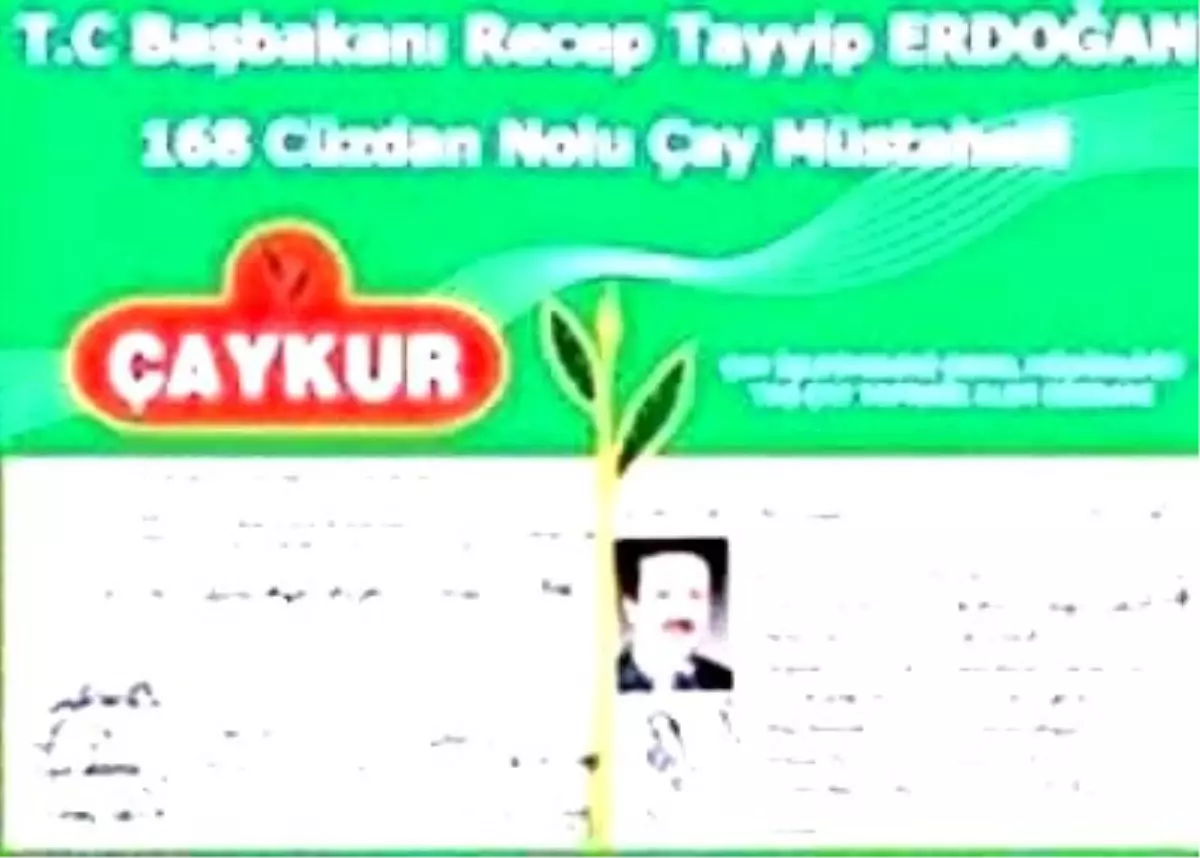 Başbakan Çay Üreticisi Çıktı