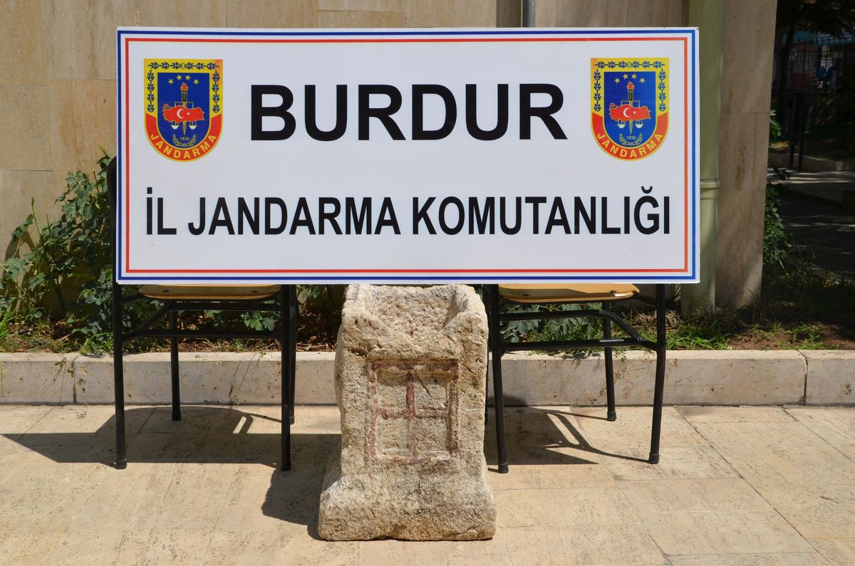 Burdur\'da Tarihi Eser Operasyonu