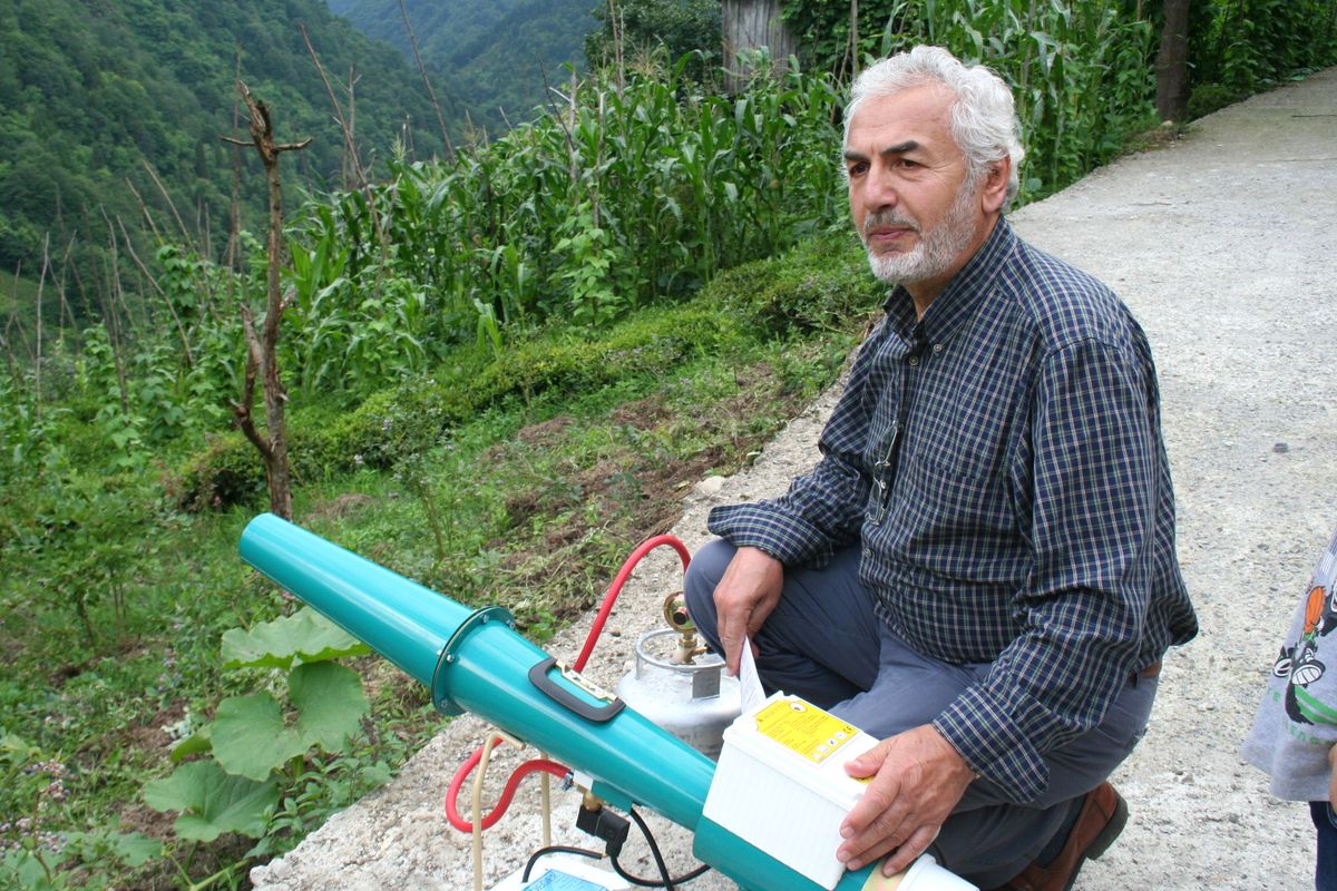 Emekli İmam Ayı Kovmak İçin Ayısavar\'a Sarıldı