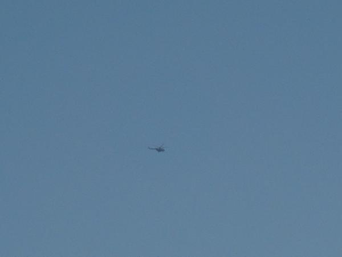Kilis\'ten Görülen Helikopter Bombaladı