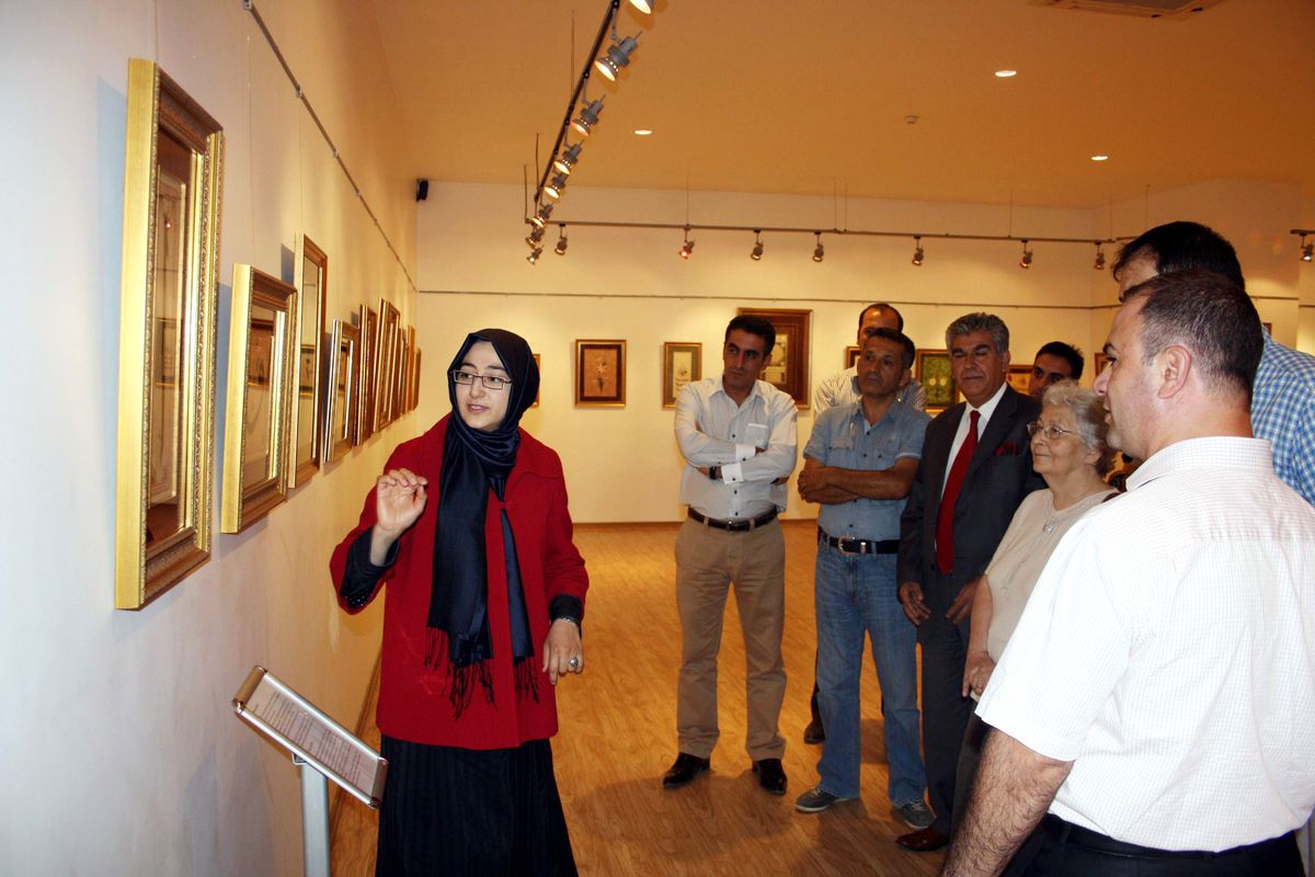 Sanko Sanat Galerisi\'nde Sergi