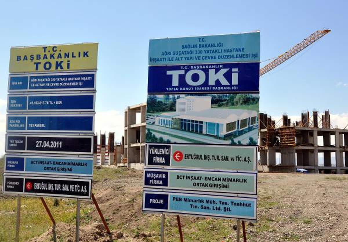 TOKİ İşçileri İş Bıraktı