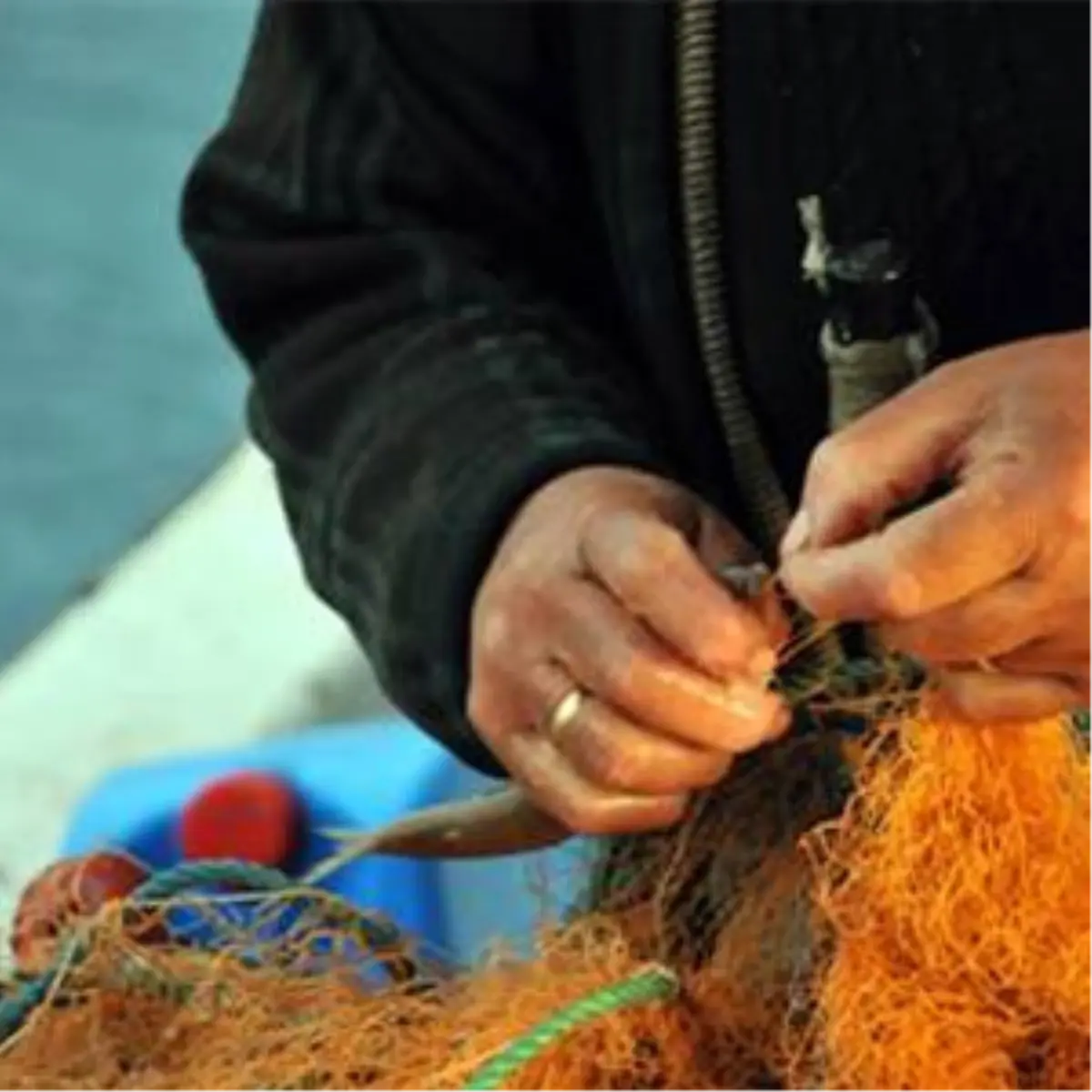 Balık Ağına Bomba Takıldı