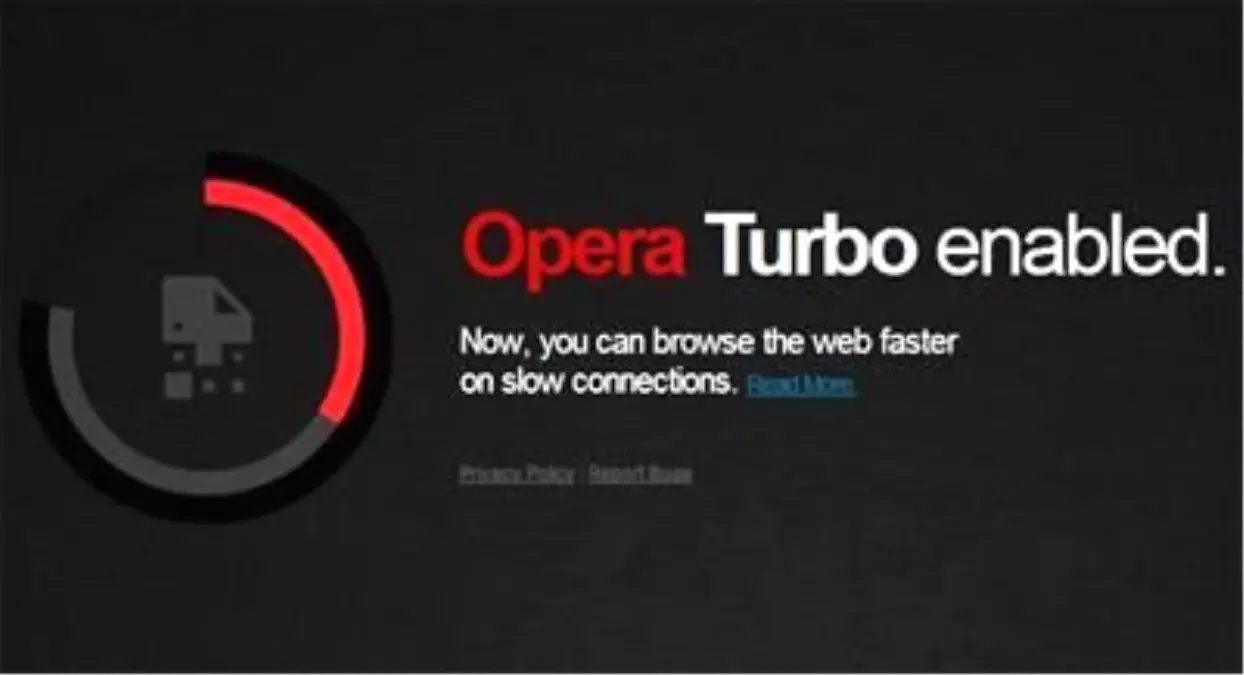 Opera\'da bilinmeyen "açık"