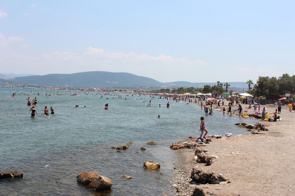 Sıcaktan Bunalanlar Urla\'ya Koştu