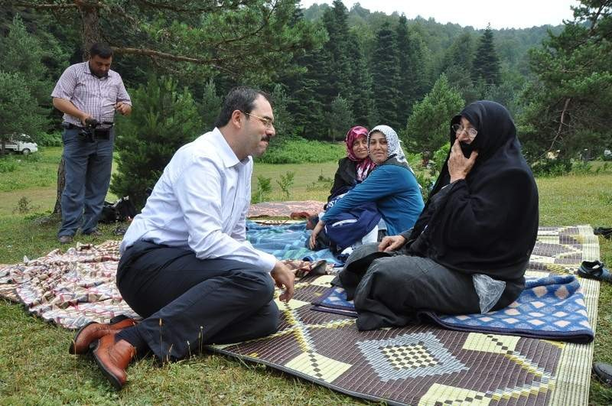 Başiskele Personeli İnönü Yaylası\'nda Buluştu
