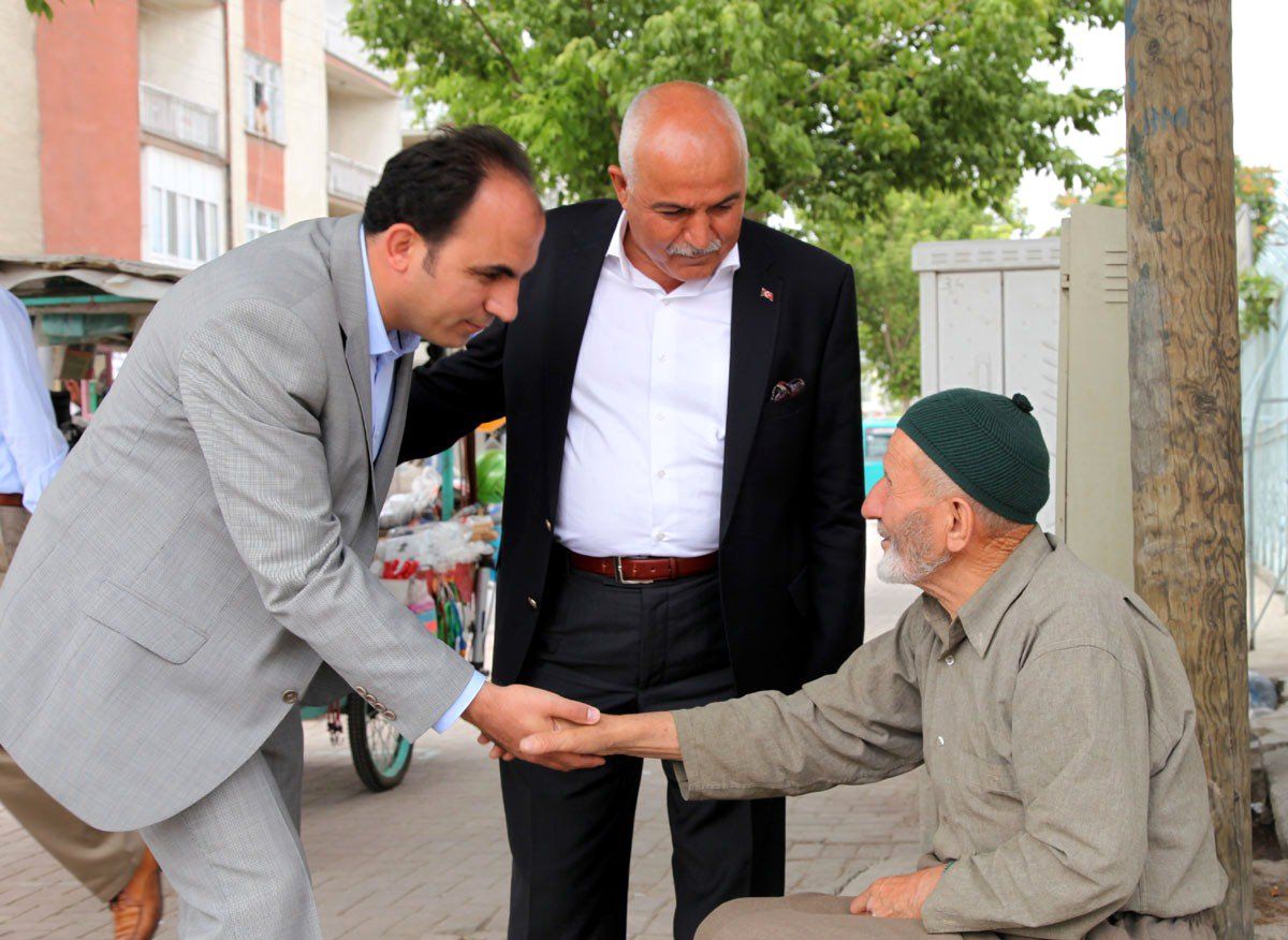 Başkan Altay ve Milletvekili Kabakcı\'dan Esnaf Ziyareti
