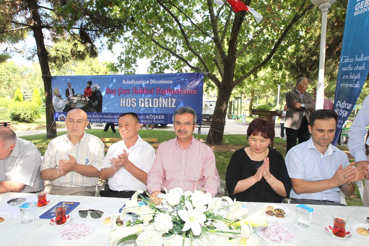 Başkan Köşker Kırgız Konuklarını Ağırladı
