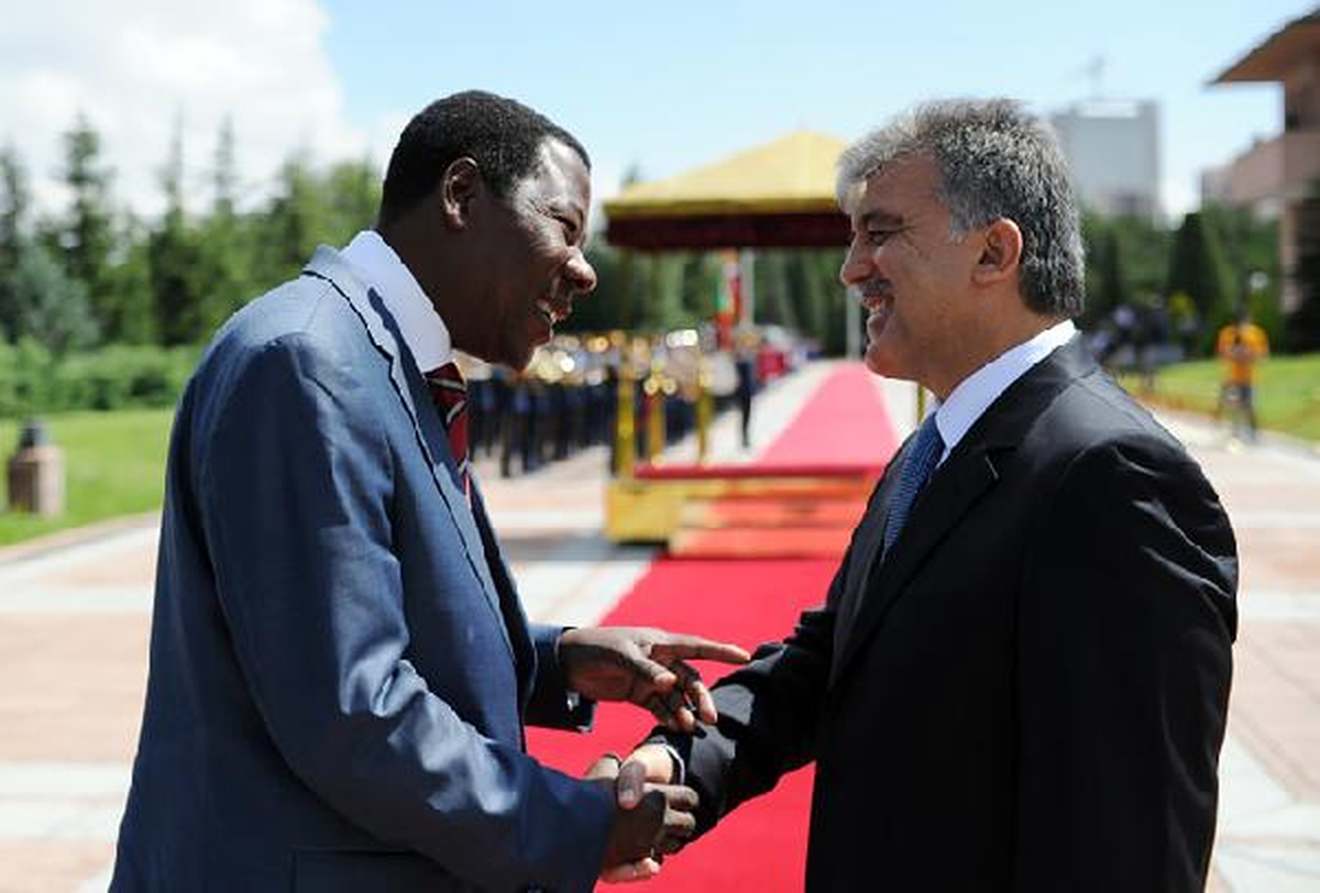 Benin Cumhurbaşkanı Yayi, Çankaya Köşkü\'nde
