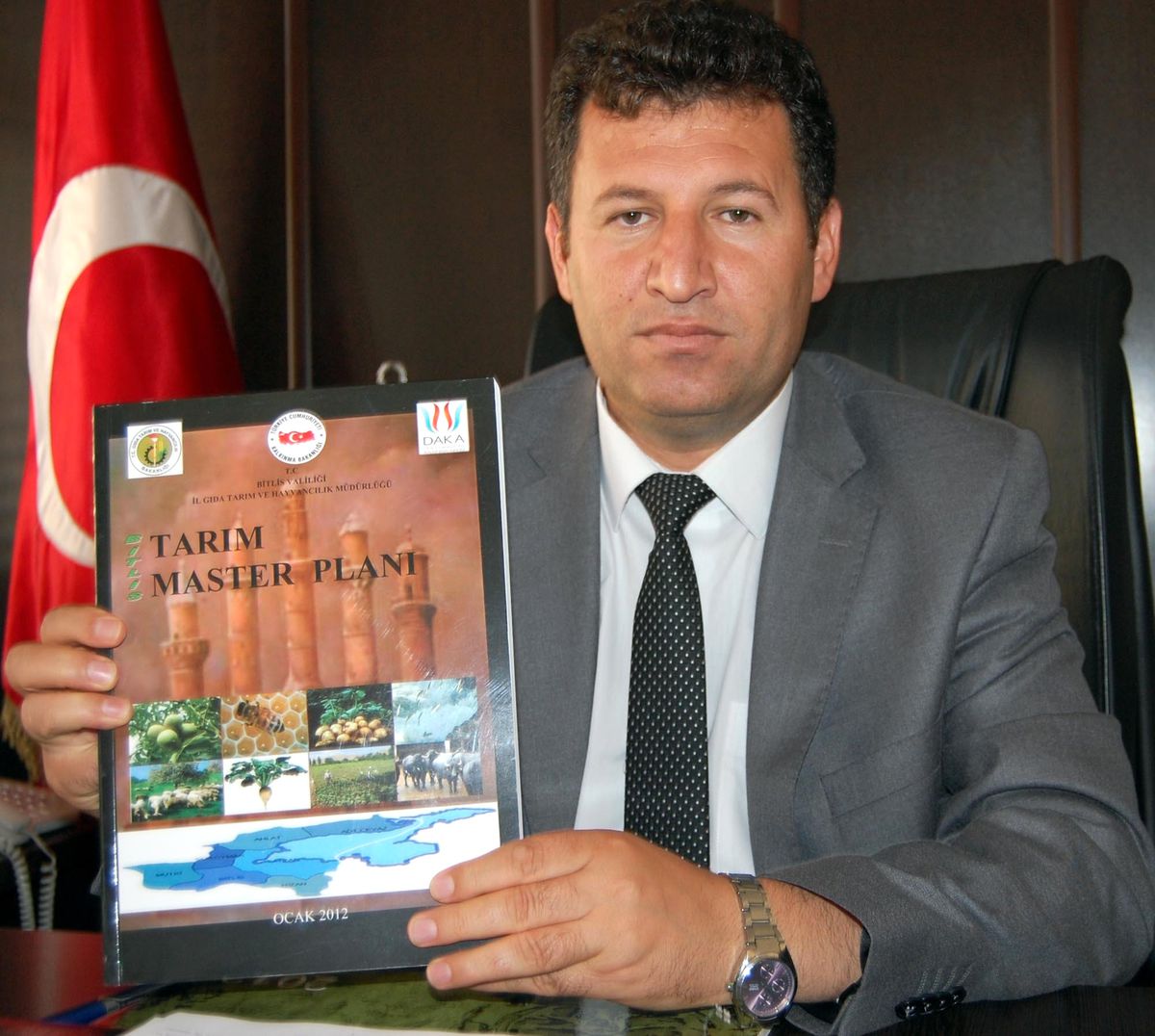 Bitlis\'te Tarım Master Planı Kitabı Bastırıldı