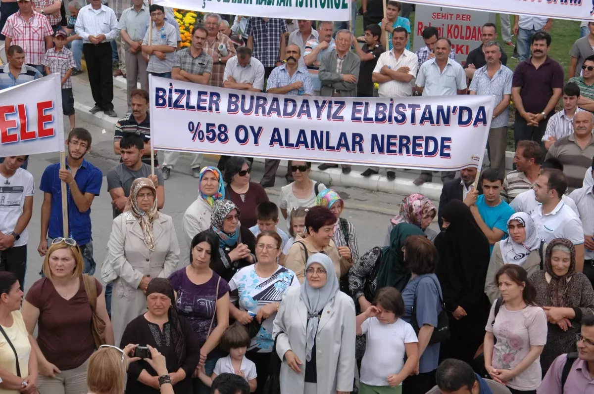'Elbistan İl Olsun' Mitingi