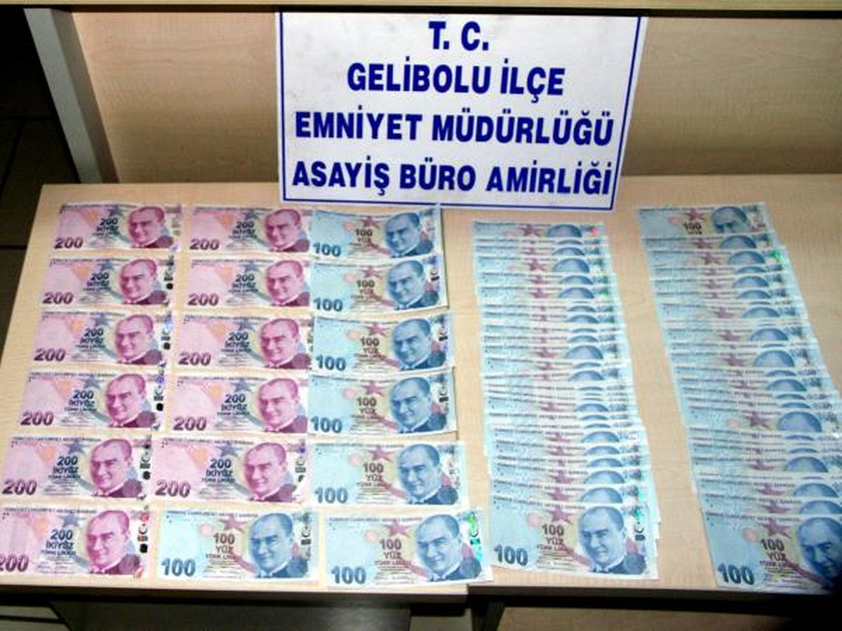 Gelibolu\'da Sahte Para Operasyonu: 5 Gözaltı