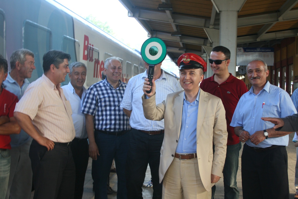 Gençlik Treni Zonguldak Gar\'dan Hareket Etti