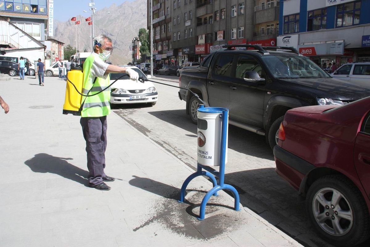 Hakkari\'de Sivrisinek ve Haşerelerde Mücadele Çalışması