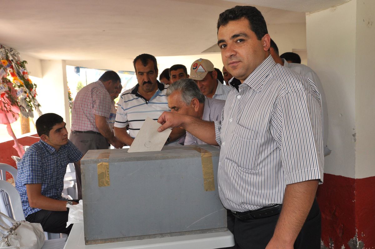 Has Parti Elbistan İlçe Başkanı Bilal Doğan, Güven Tazeledi