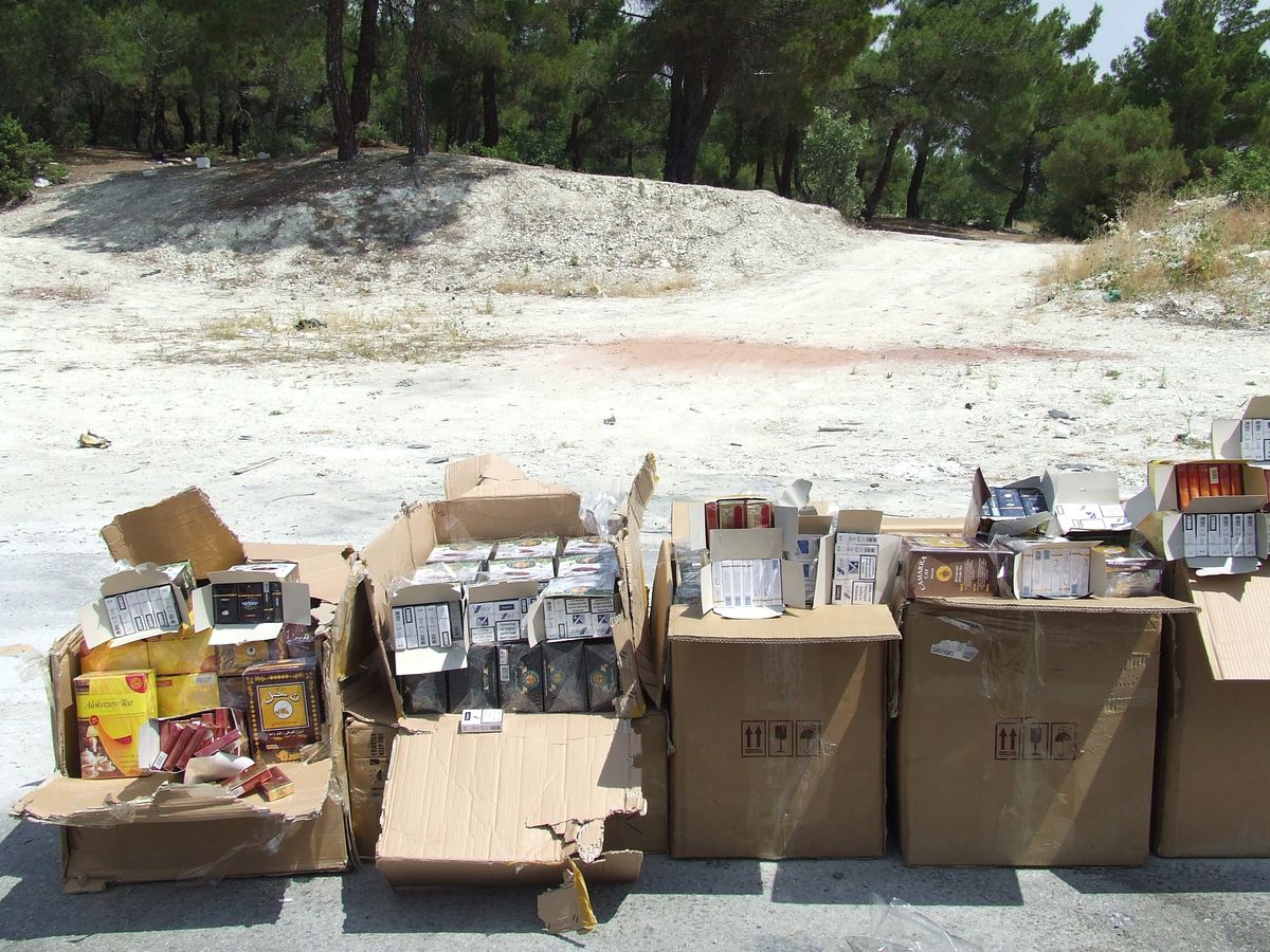 Jandarma\'dan Kaçak Sigara Operasyonu