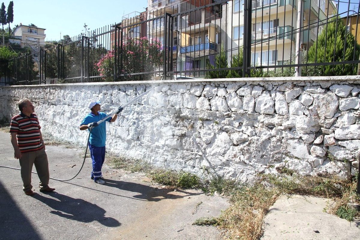 Konak Duvarları Kireçle Korunacak
