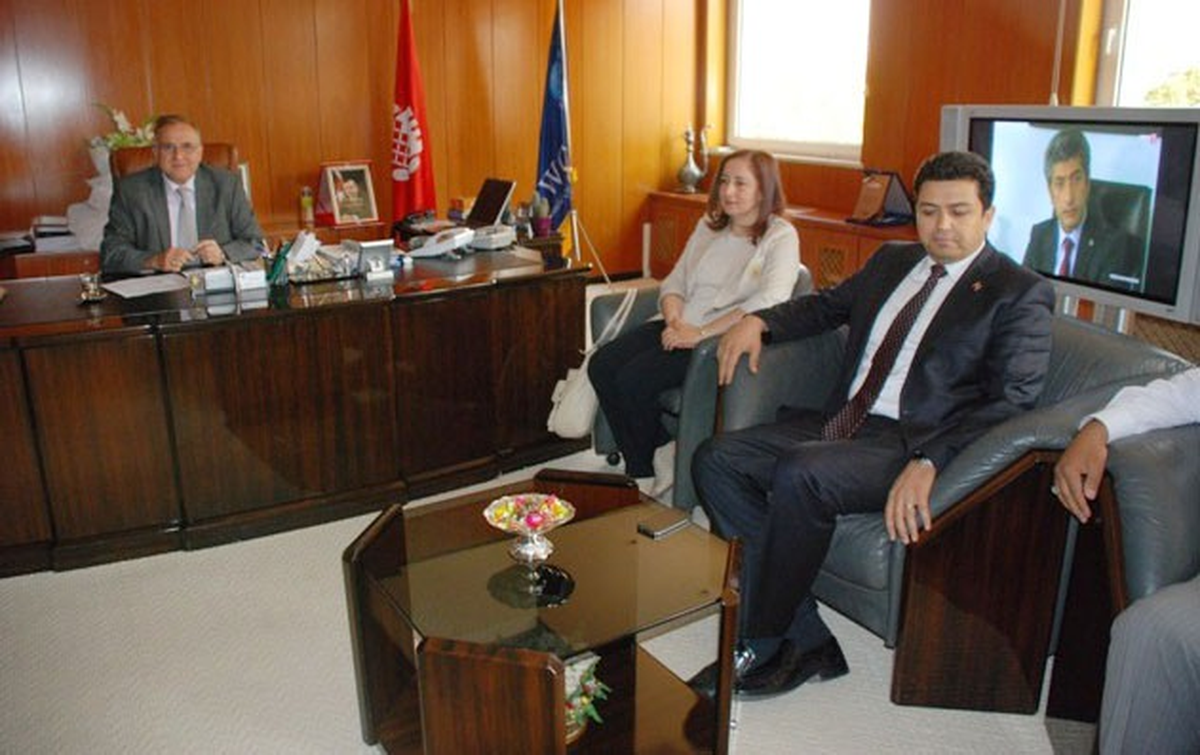 Meclis Üyeleri Başkang Üzelbey\'i Ziyaret Etti