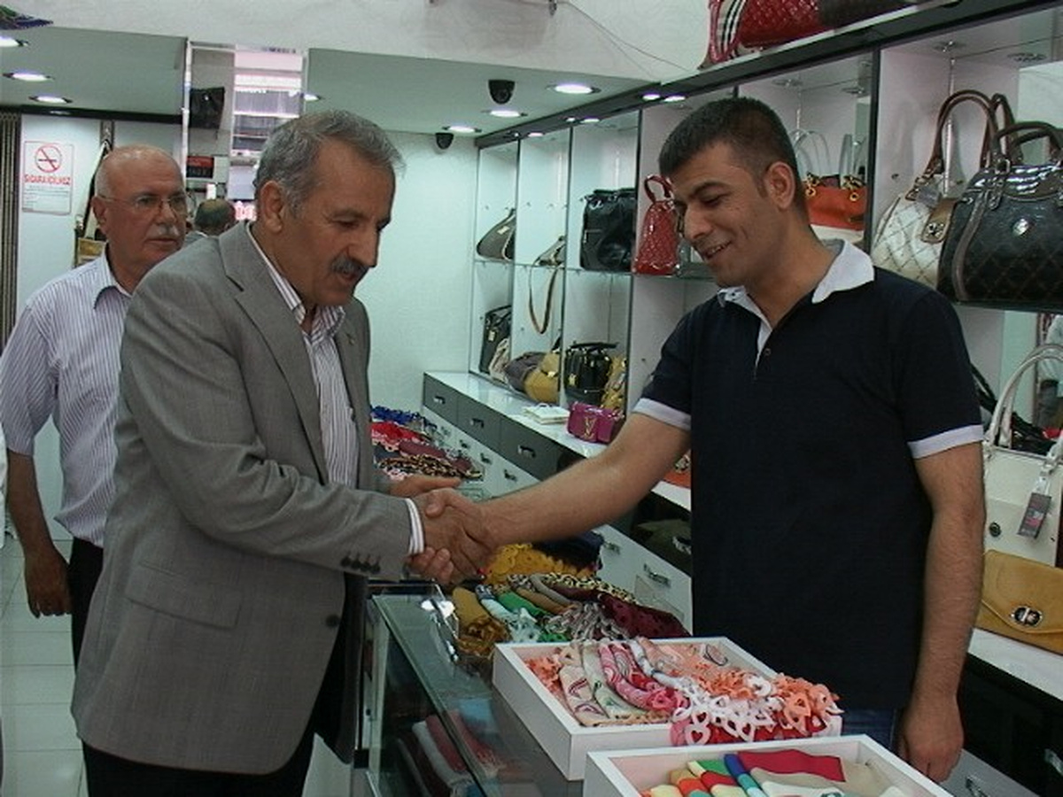 Milletvekili Şahin, Esnafı Ziyaret Etti