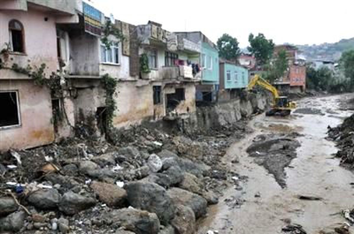 Samsun\'da Dere Yatağındaki Evler Yıkılacak