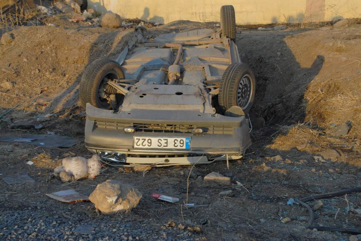 Siverek\'te Trafik Kazası: 4 Yaralı