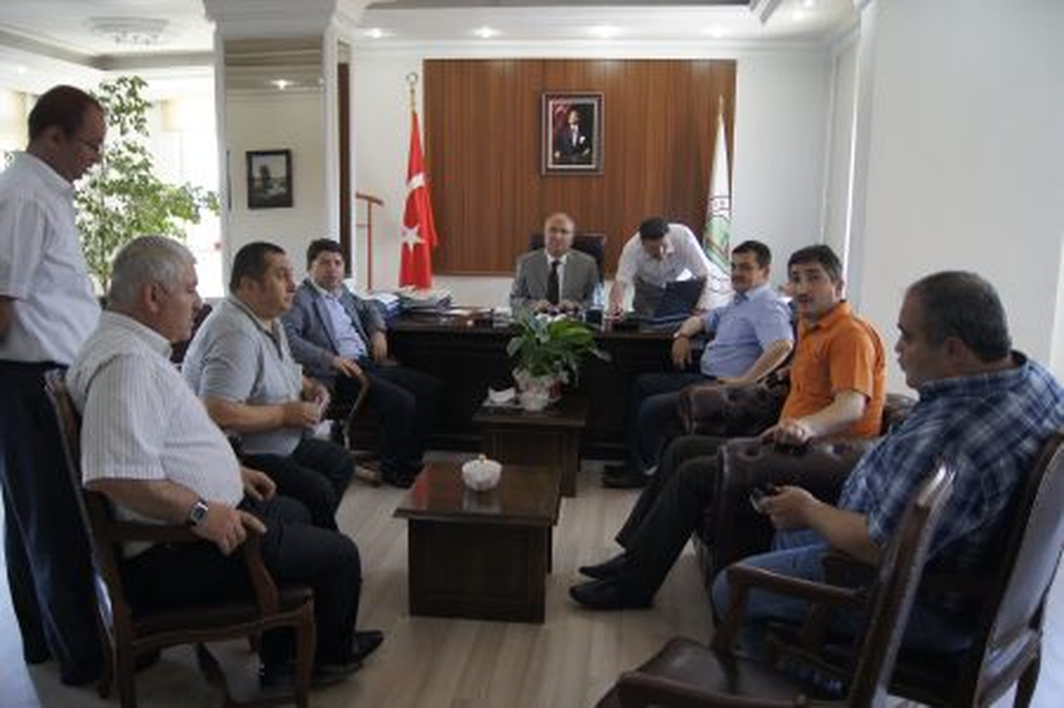 Tunç\'tan İl Özel İdaresine Ziyaret