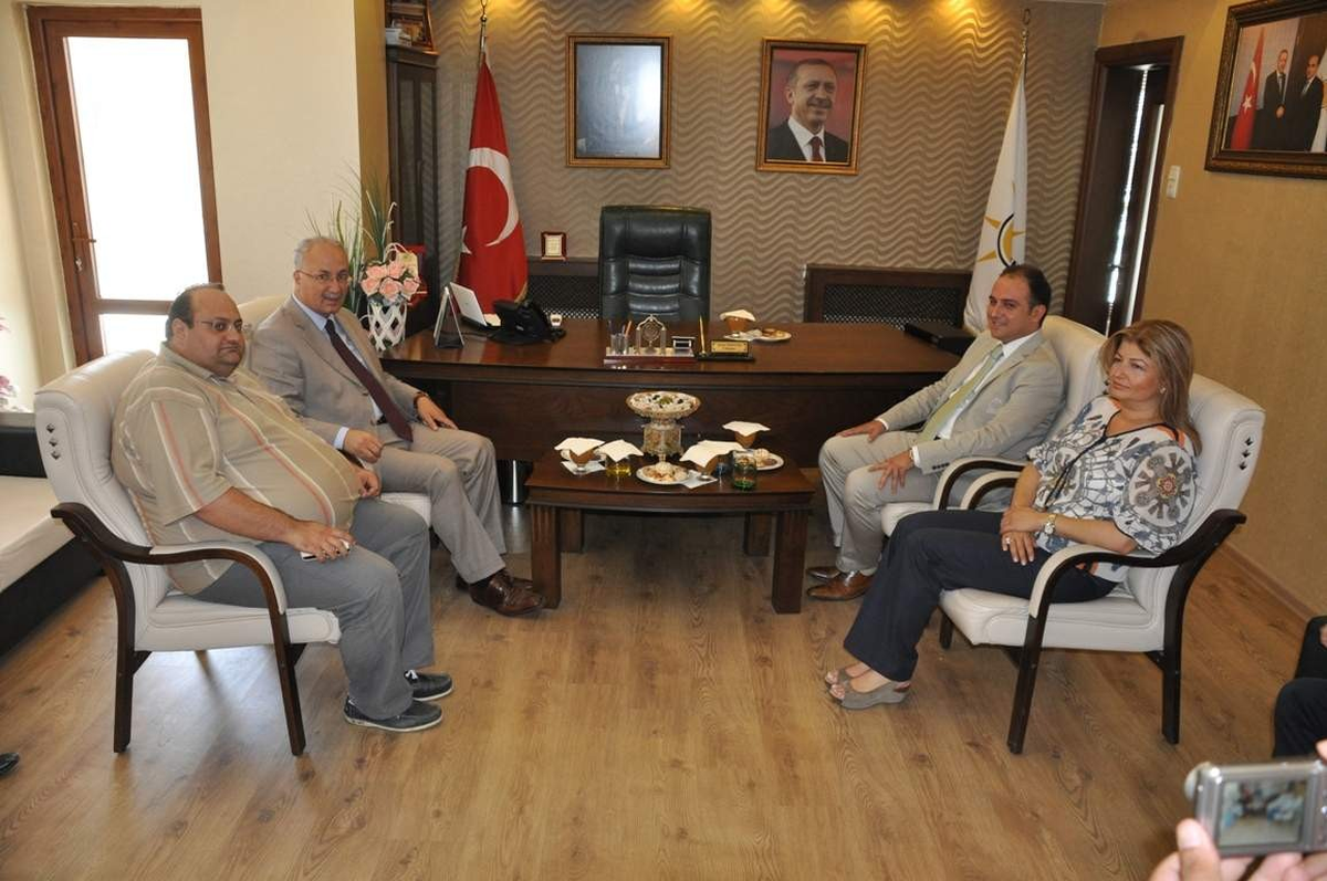 Vali Daşöz\'den AK Parti\'li Baybatur\'a Ziyaret