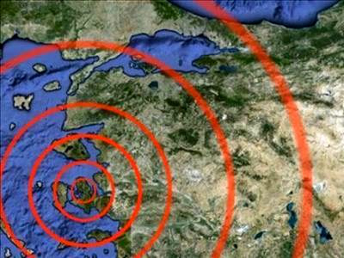 Akdeniz\'de 6 Büyüklüğünde Deprem